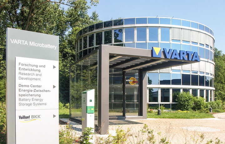 Varta Elektrotankstelle