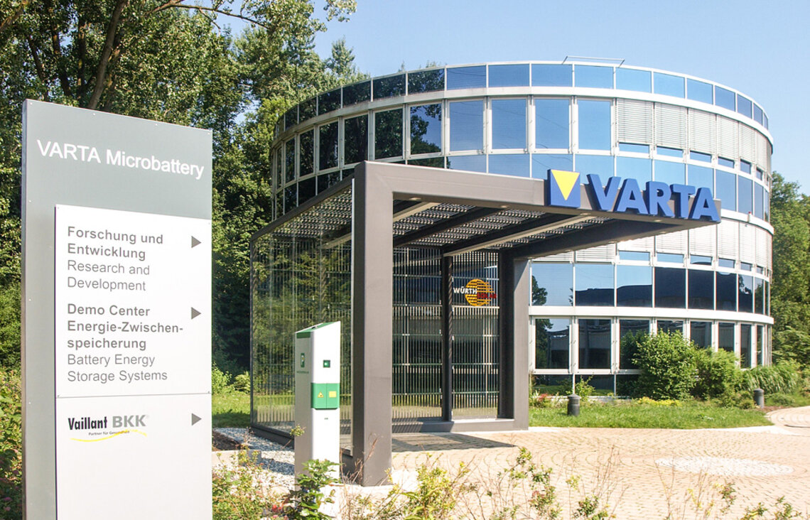 Varta Elektrotankstelle